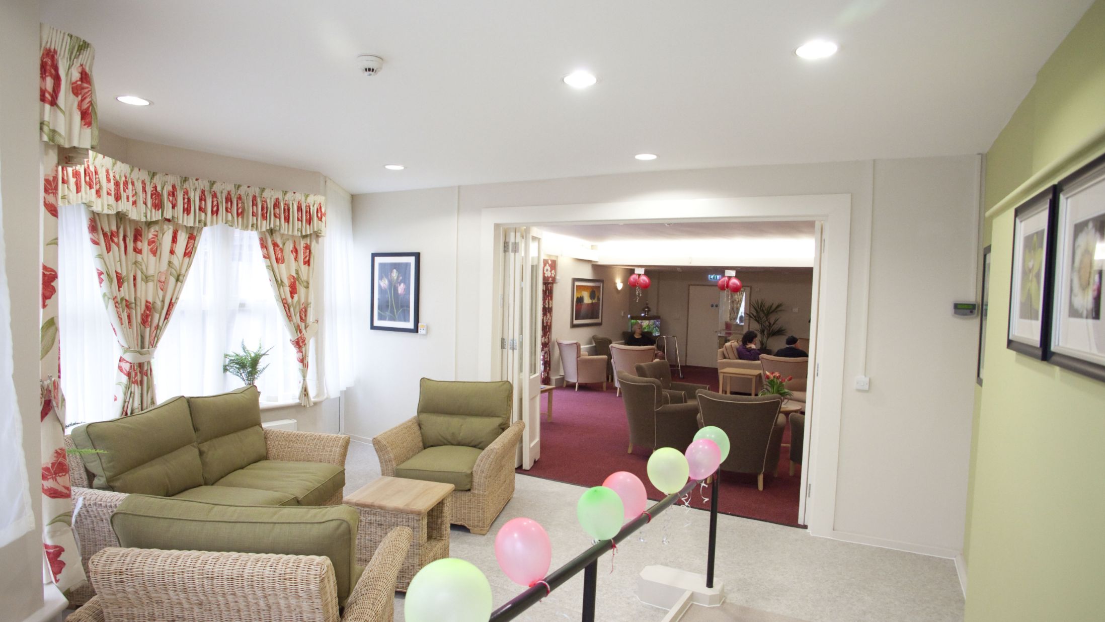 Sidney Corob House care home lounge