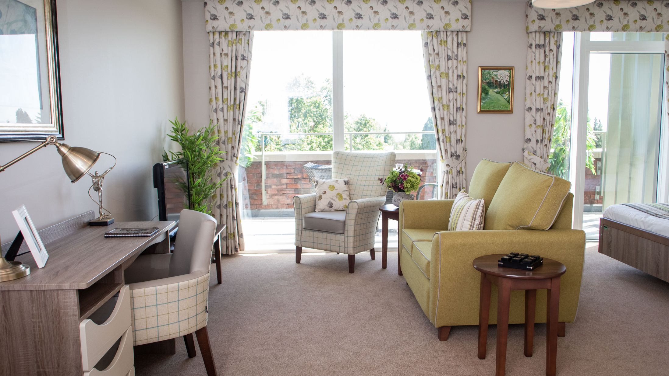 Wolfson care home room
