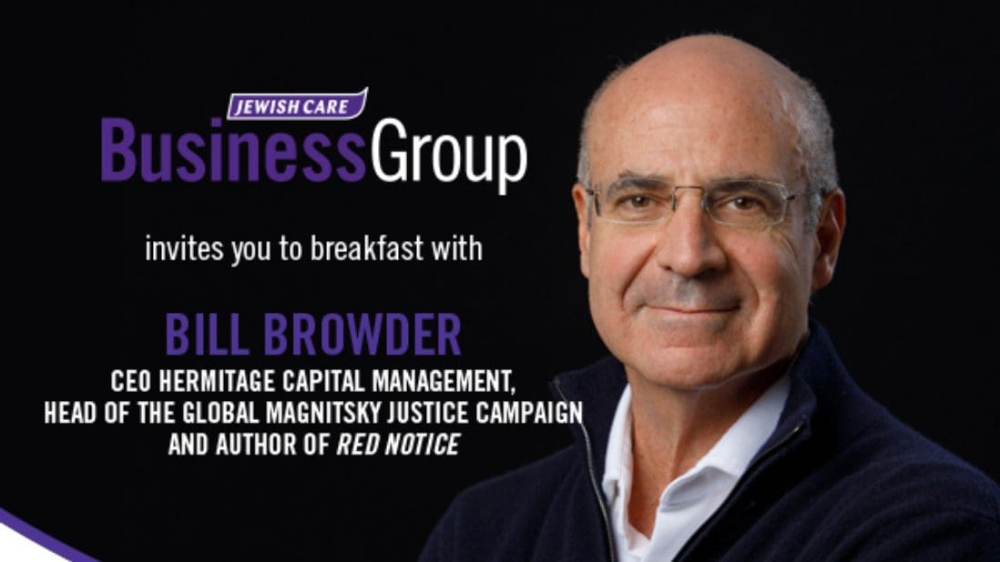 business breakfast with bill browder