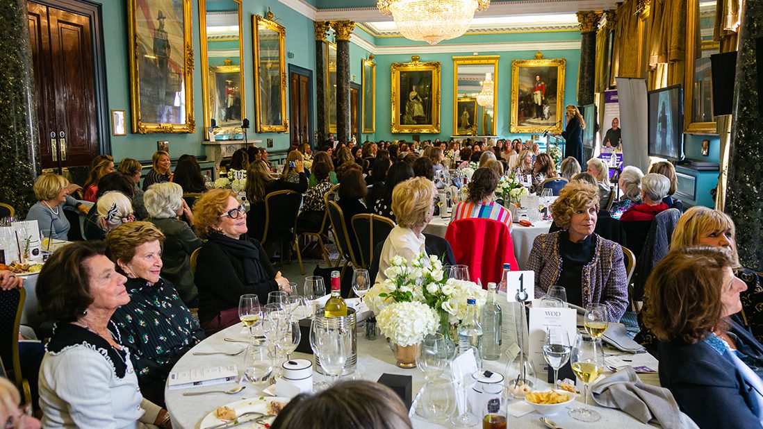 Room view of attendees at the Women of Distinction event in 2021.